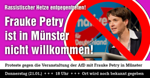 Rassistischer Hetze entgegen treten!