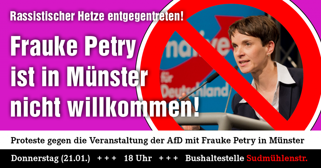 Rassistischer Hetze entgegentreten!