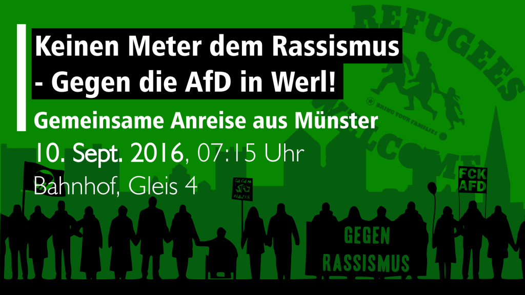 Gegen die AfD in Werl!
