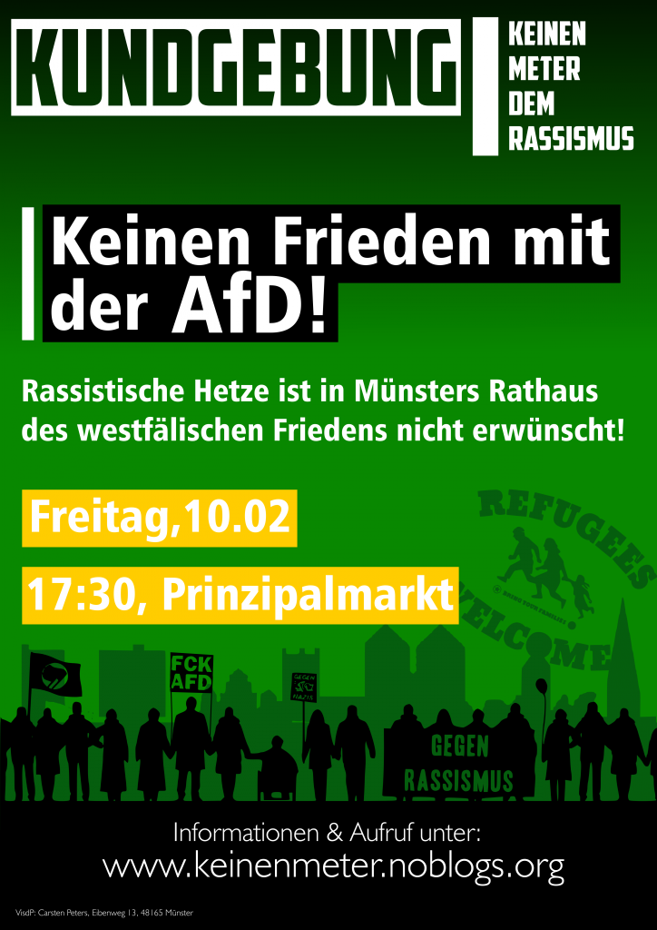 Gegen Petry, Pretzell & den rassistischen Mob!
